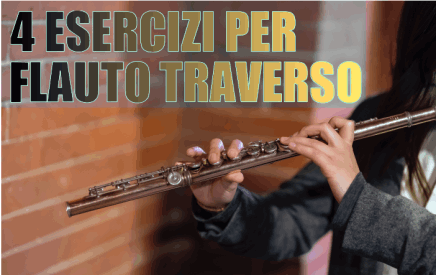 Quattro esercizi tecnici per flauto traverso