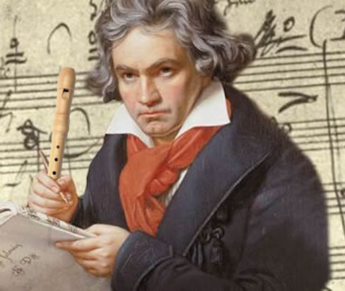 Canzoni per flauto: Inno alla gioia di Beethoven