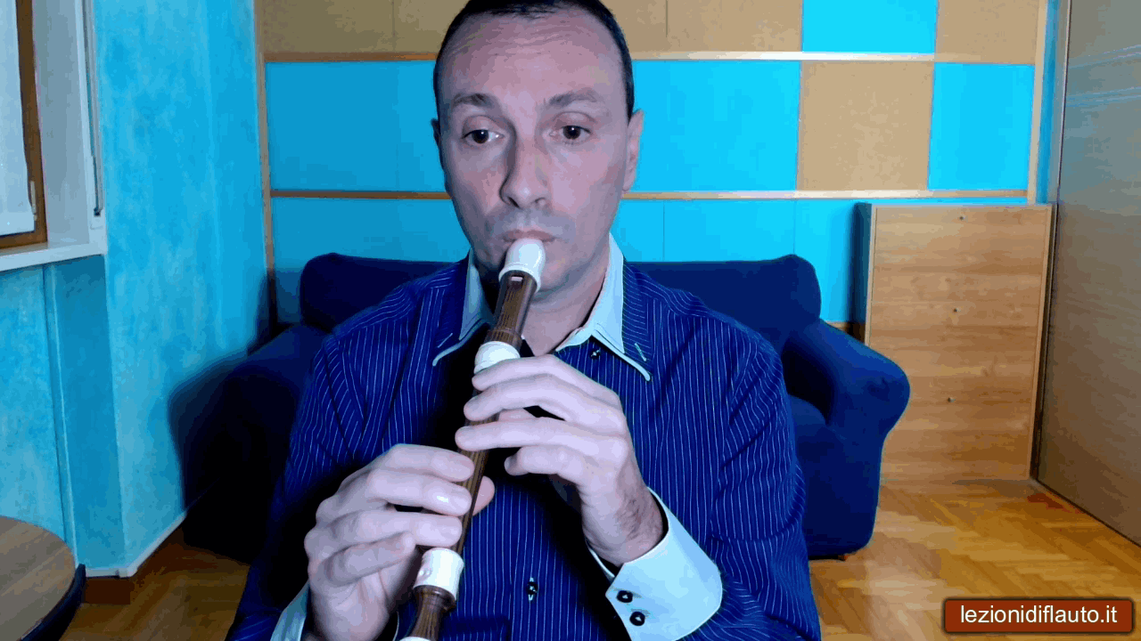 Lezione corso flauto dolce intermedio 32