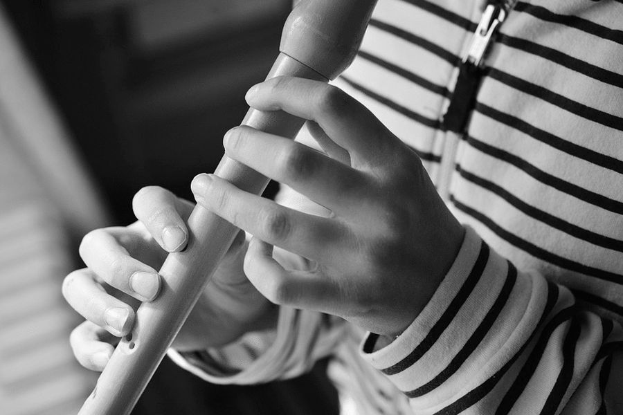 Posizione delle dita sul flauto dolce