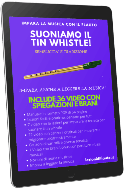 Copertina del metodo per tin whistle